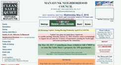 Desktop Screenshot of manayunkcouncil.org